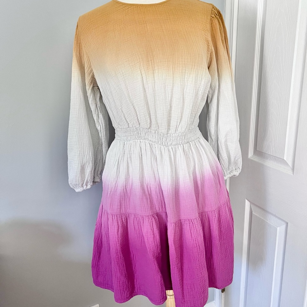 Universal Thread Ombre Gauze Dress